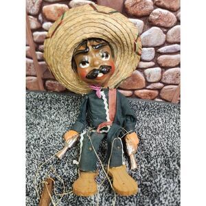 Mexican Folk Art String Puppet  Marionette #A76
